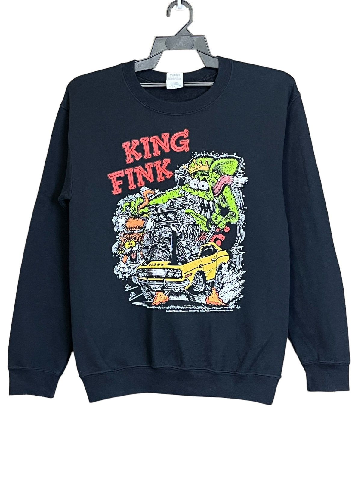 Vintage VINTAGE Y2K RAF FINK MOON EYES 2003 PULLOVER SWEATSHIRT Size US S / EU 44-46 / 1 - 1 Thumbnail