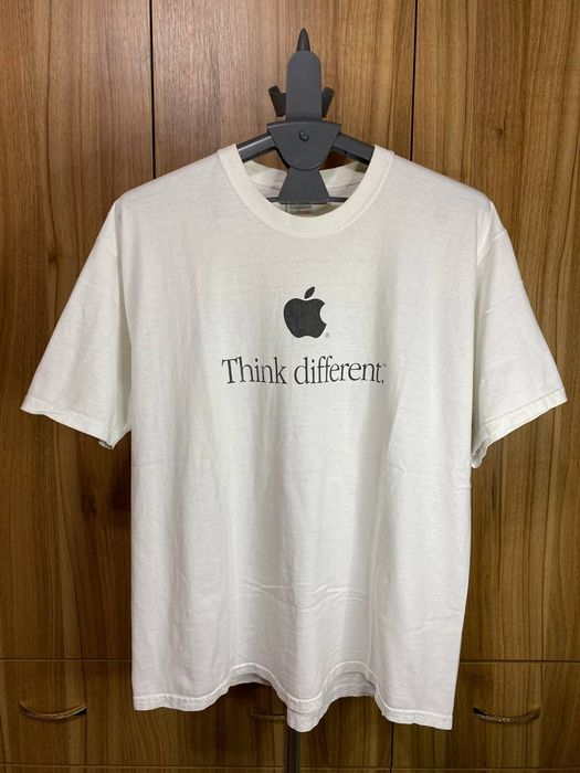 Apple Rare Apple Fruit of the loom think different t-shirt | Grailed
