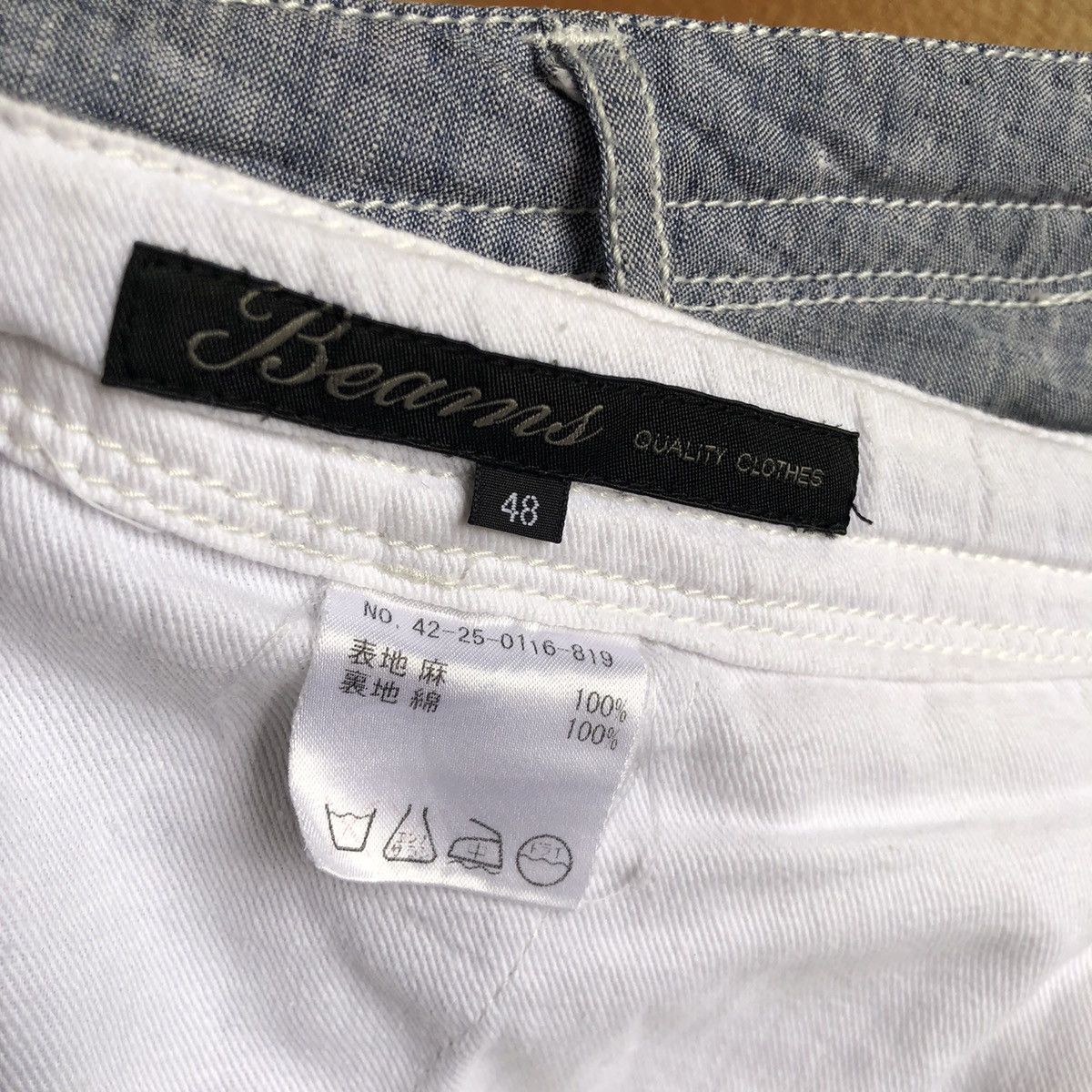 Beams Plus × Japanese Brand BEAMS Hemp cargo short Size US 36 / EU 52 - 11 Thumbnail