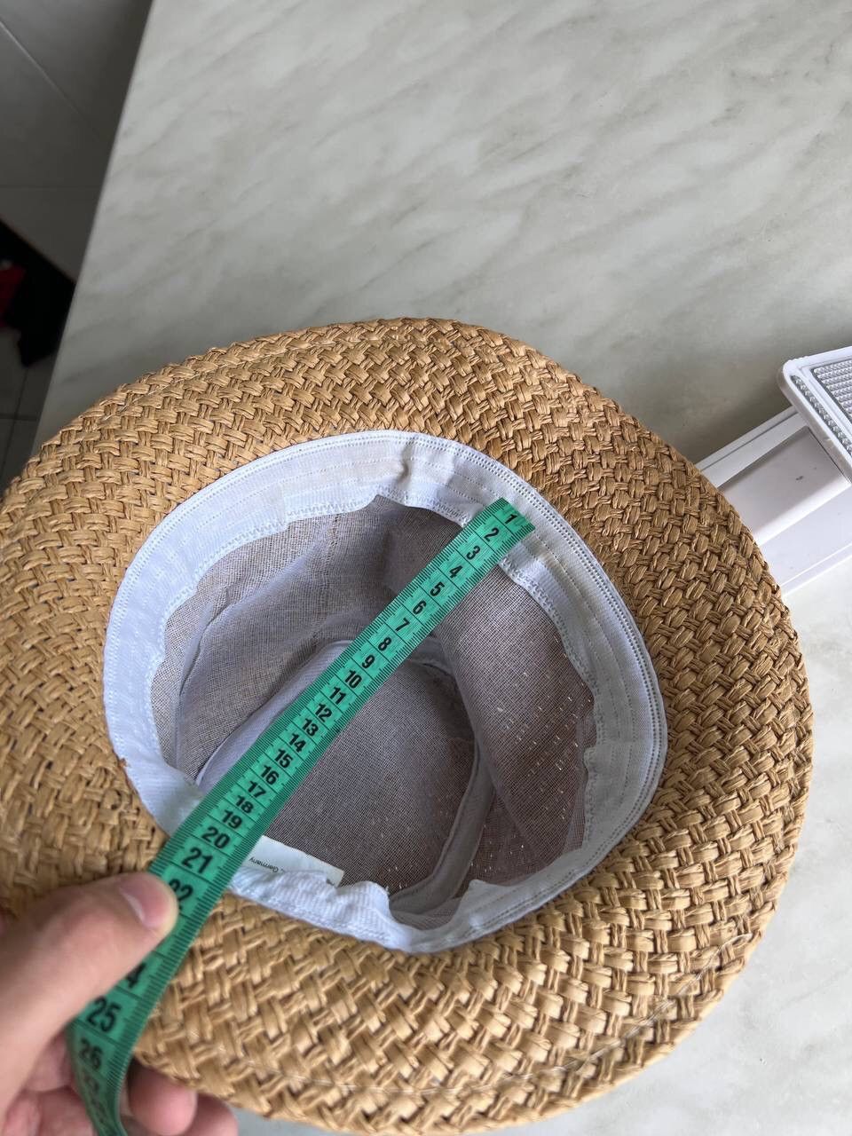 Mercedes-Benz × Vintage Official Vintage Mercedes Benz Straw Bucket Hat Daimler AG Size ONE SIZE - 9 Thumbnail