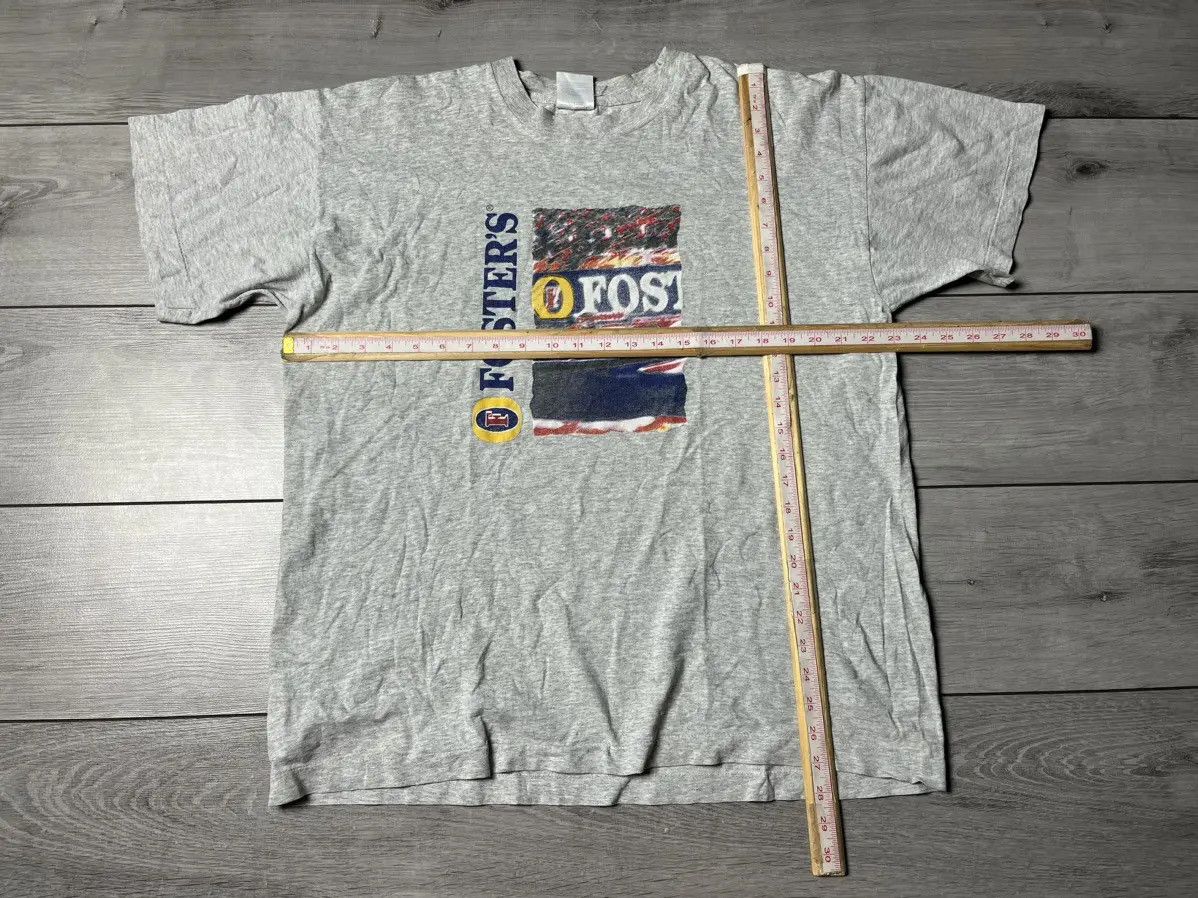 Vintage Vintage Fosters racing Tshirt size XLarge Size US XL / EU 56 / 4 - 5 Thumbnail