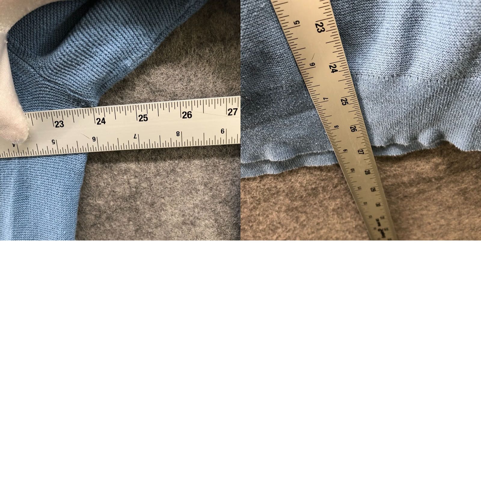 J.Crew J. Crew Cotton Crewneck Sweater Mens XL Garter Stitch Blue Pullover Size US XL / EU 56 / 4 - 8 Thumbnail