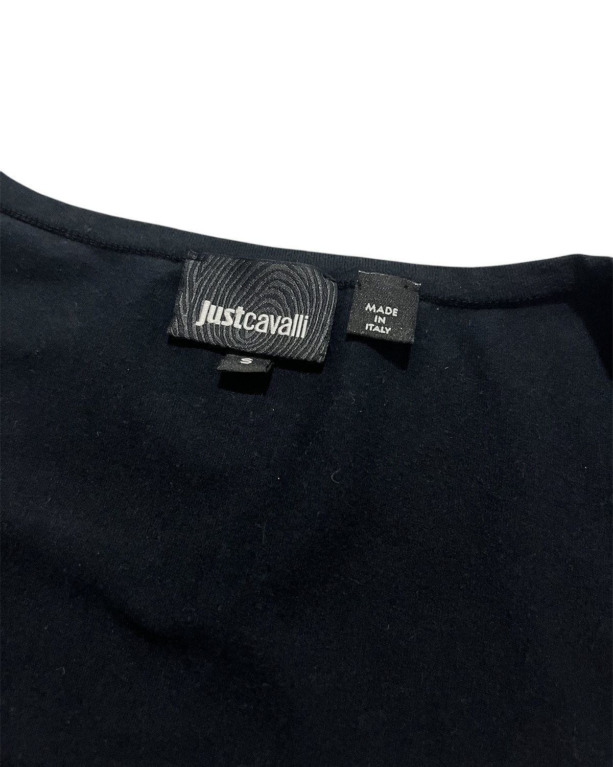 Just Cavalli FW 2011/12 by Roberto Cavalli Glamorous Goth Long Sleeve Size S / US 4 / IT 40 - 4 Thumbnail