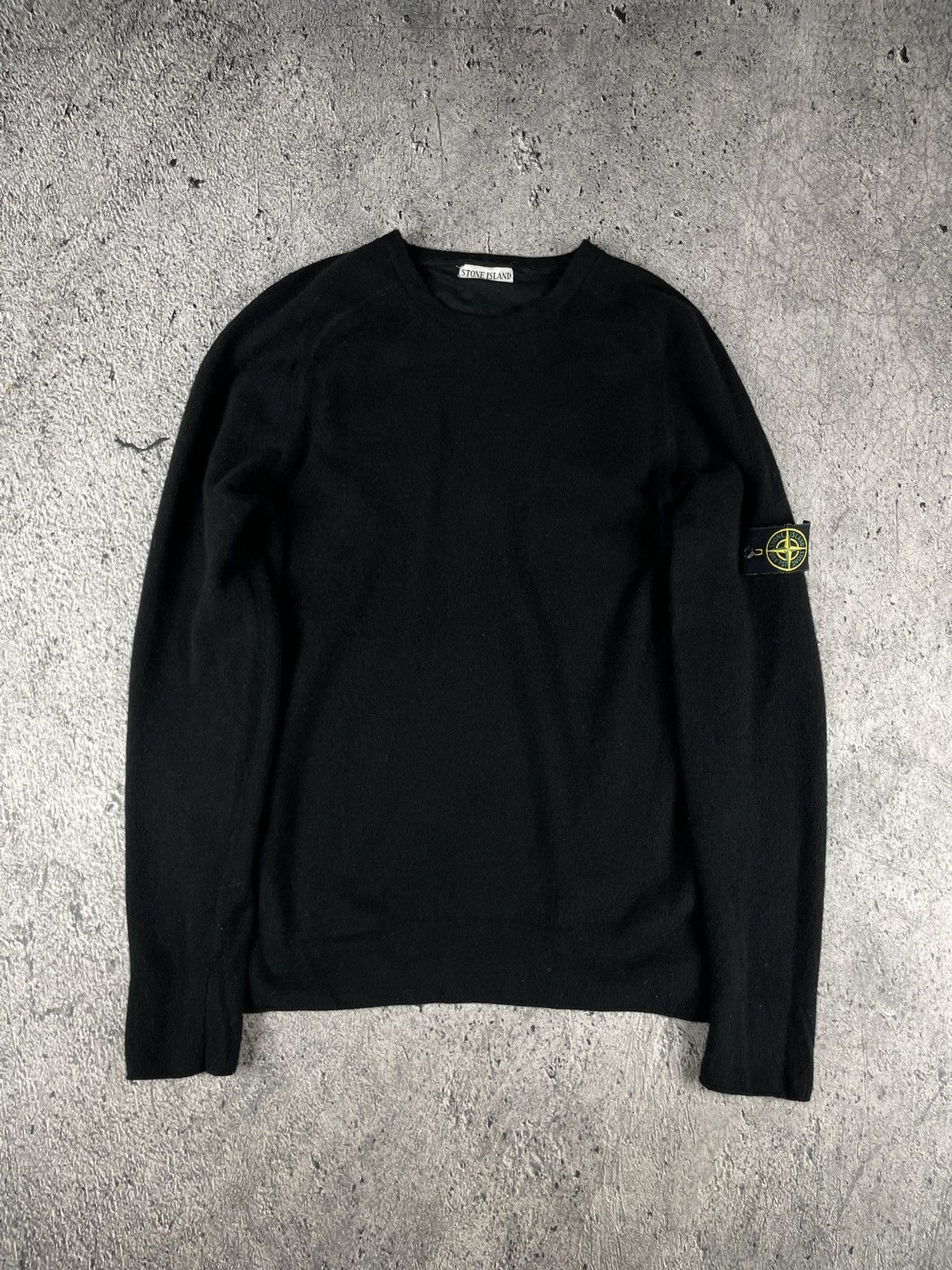 C.P. Company × Stone Island Vintage 00s Stone Island Lana Wool Knit Size US L / EU 52-54 / 3 - 1 Thumbnail