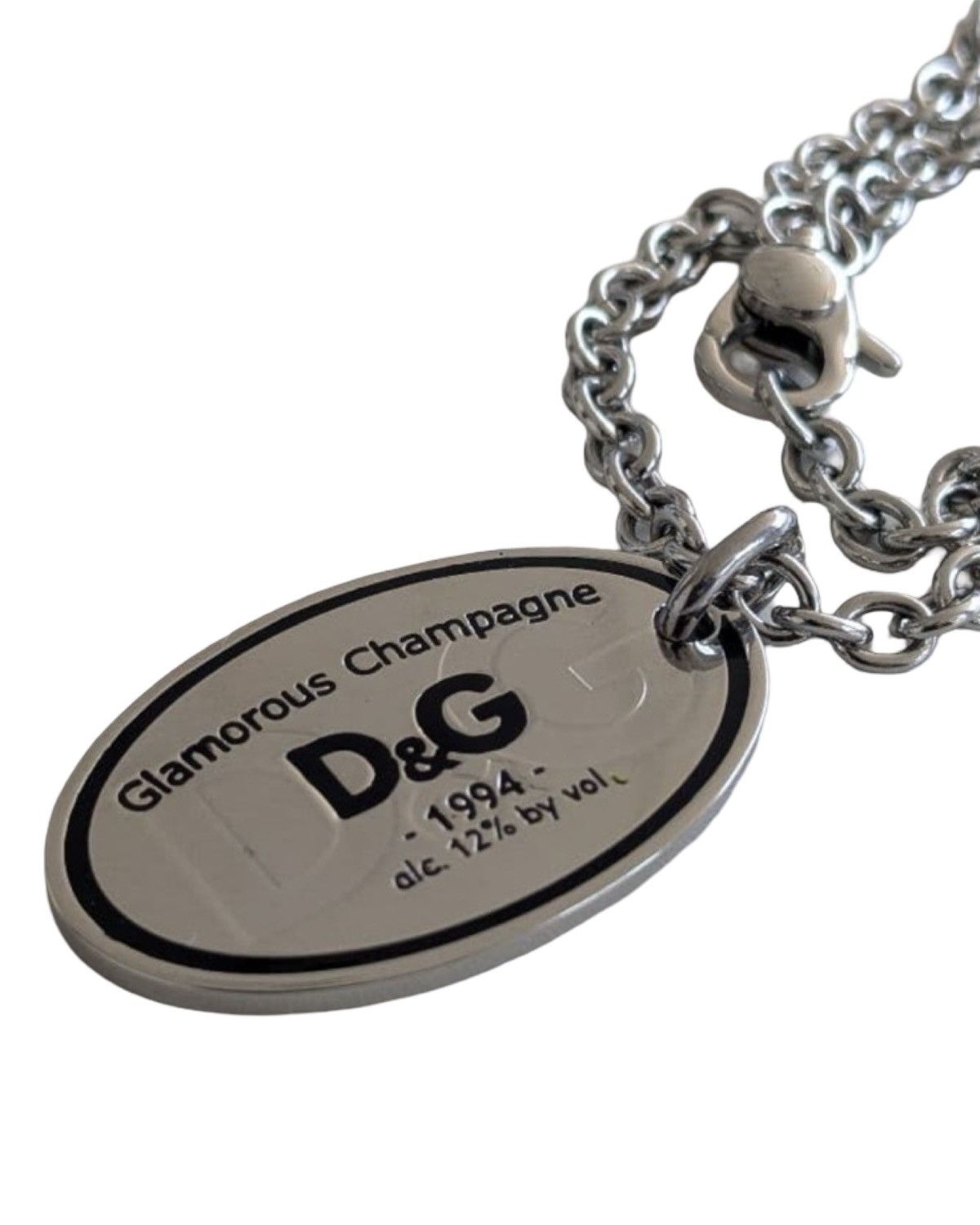 Dolce & Gabbana Dolce & Gabbana Plate Necklace Size ONE SIZE - 2 Thumbnail