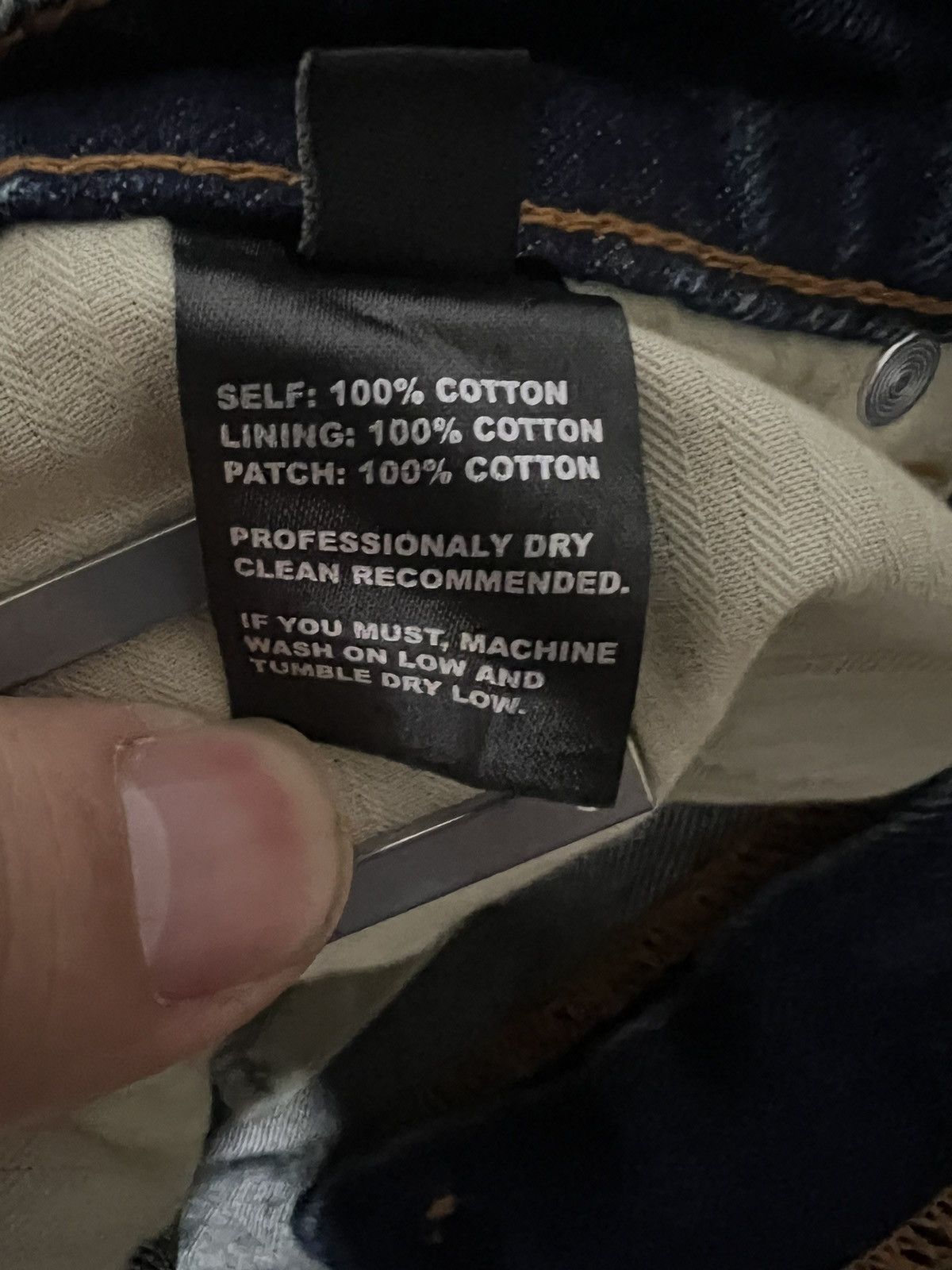 Revenge THORN DENIM PANTS Size US 34 / EU 50 - 6 Thumbnail