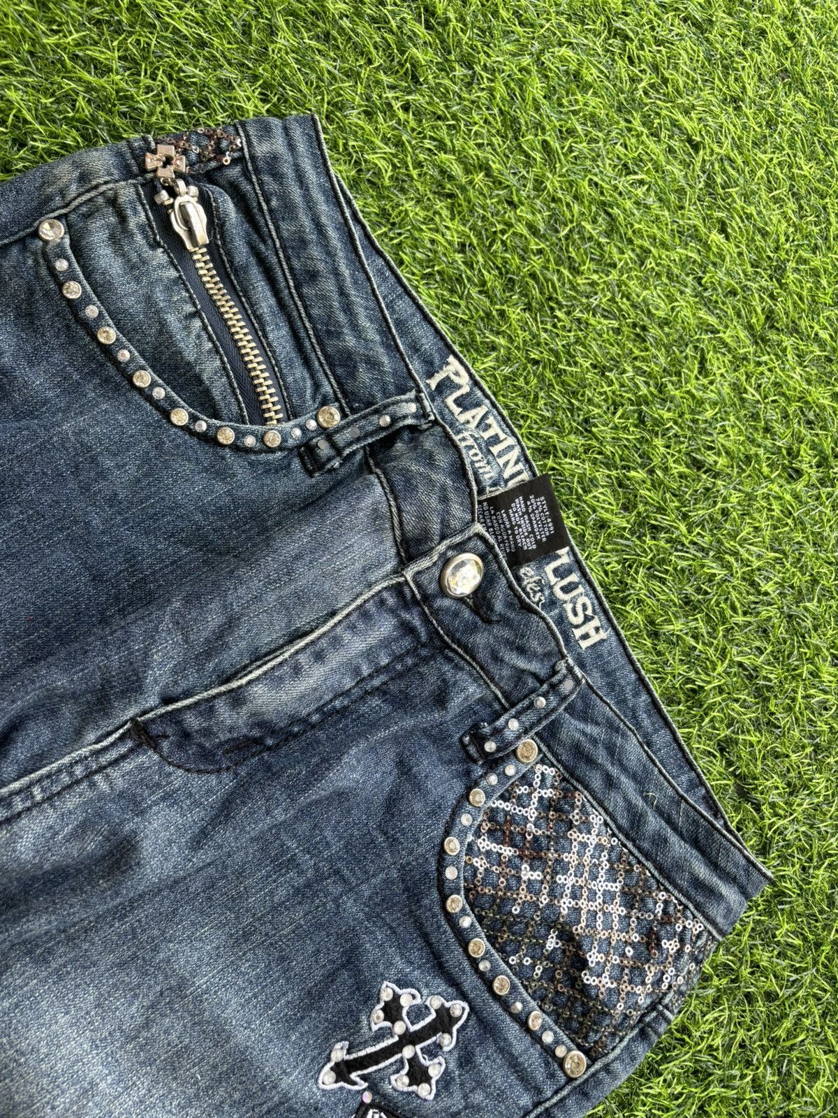 Hysteric Glamour Y2k Platinum Plush Size US 31 - 9 Thumbnail