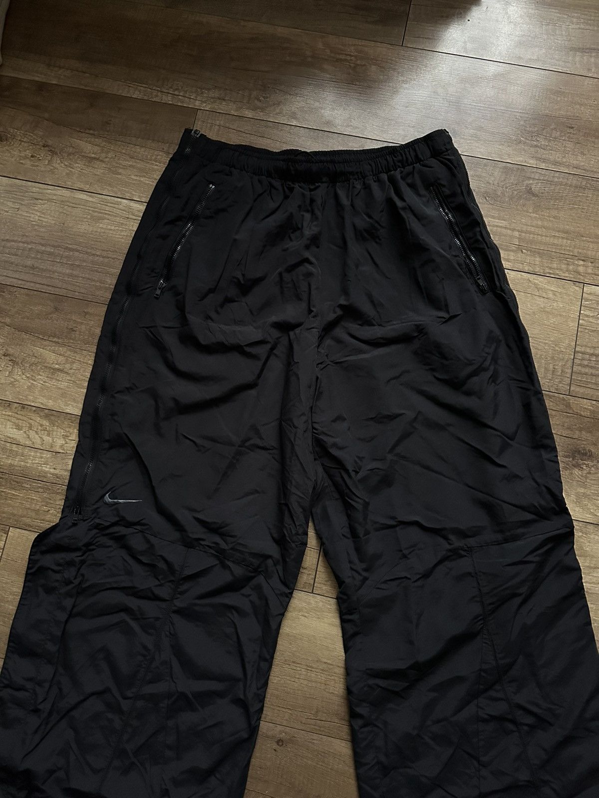 Nike RARE Nike Vintage Baggy Zipper Track Pants Sweatpants 90s Size US 34 / EU 50 - 3 Thumbnail
