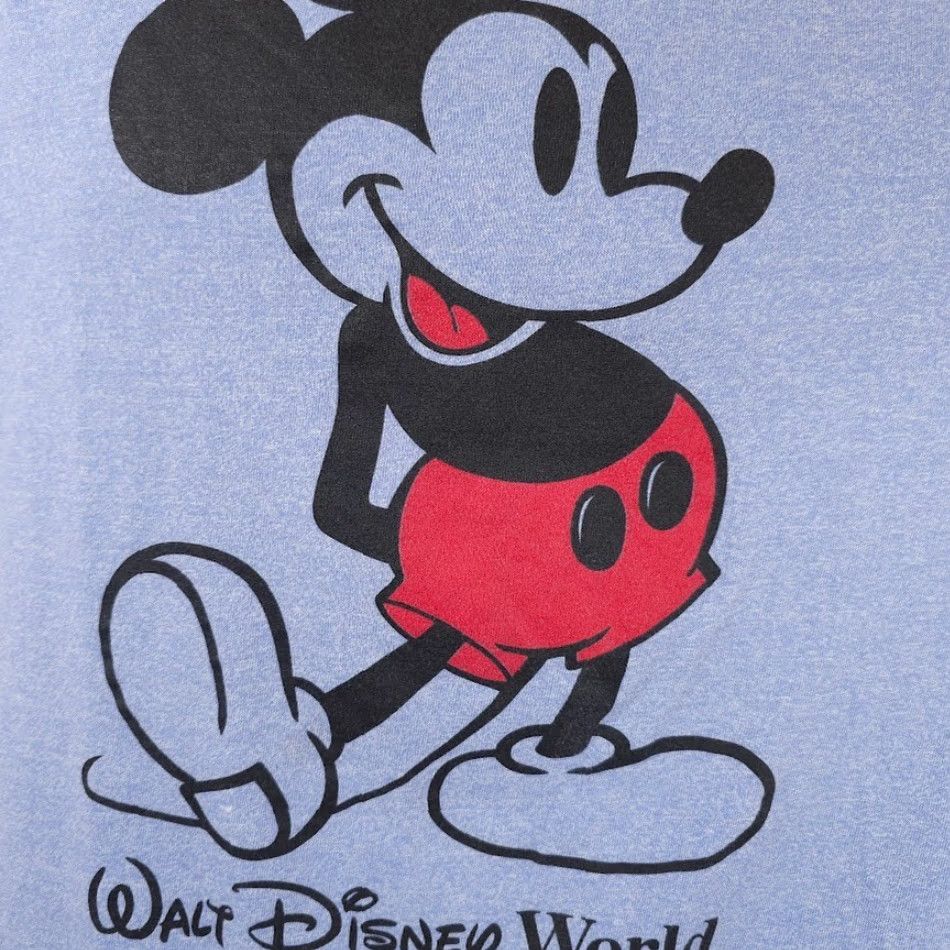 Disney VINTAGE Mickey Mouse T Shirt Mens Large Blue 90s Walt Disney World USA Disney Shirt Mens Large Blue 90s Mickey Mouse T-Shirt Size US L / EU 52-54 / 3 - 3 Thumbnail