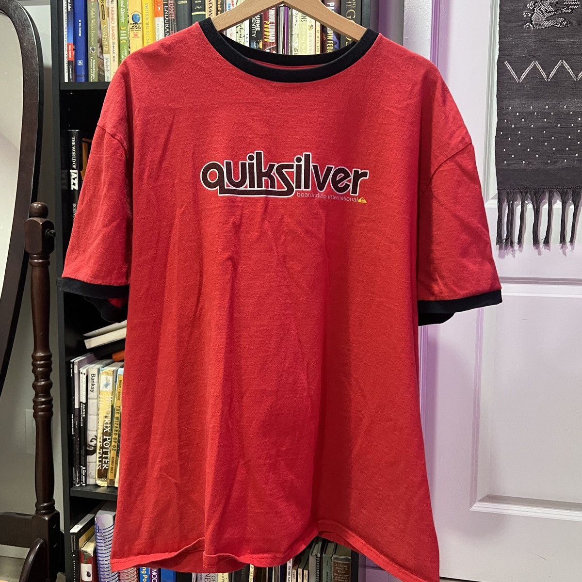 Quiksilver y2k quiksilver ringer tee Size US XL / EU 56 / 4 - 1 Thumbnail
