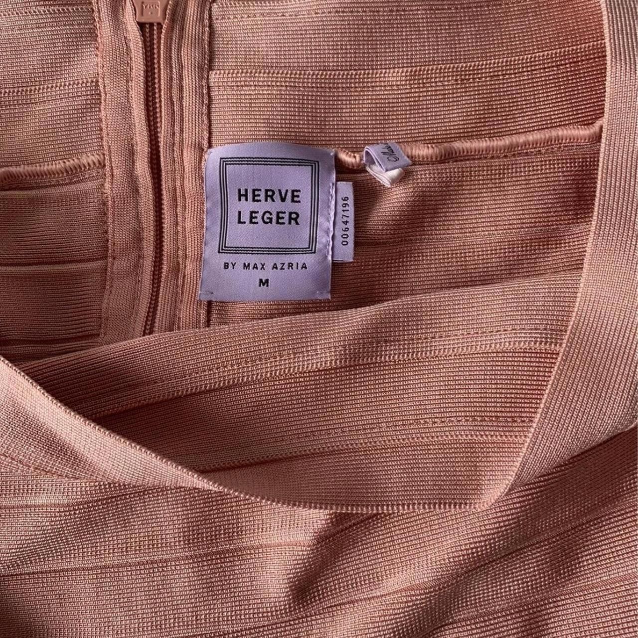 Herve Leger Herve Leger Pink Off-The-Shoulder Bodycon Dress Sz M Size M / US 6-8 / IT 42-44 - 5 Thumbnail