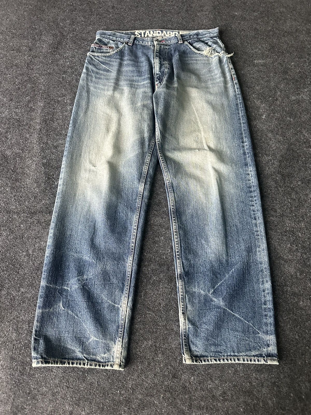 JNCO Baggy Scanner Fundamental Japan Denim 34x30 D226 Size US 34 / EU 50 - 2 Thumbnail