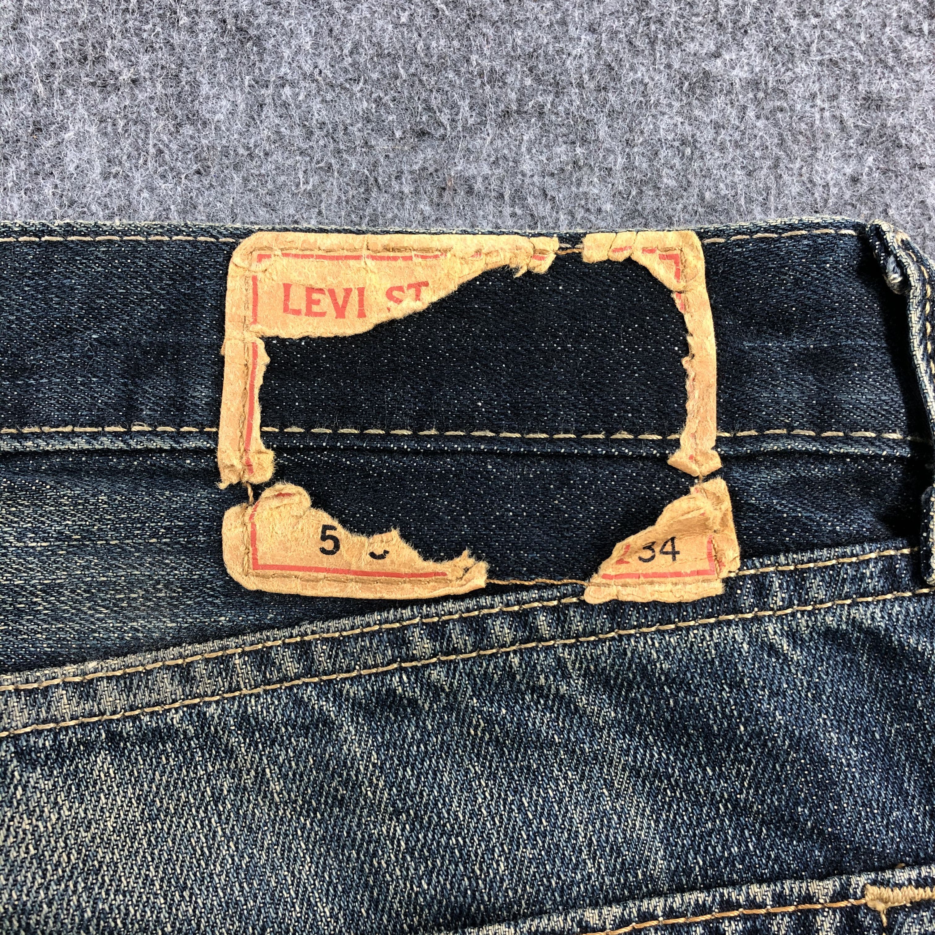 Levi's Vintage Blue Wash Levis 505 Jeans-J1974 Size US 34 / EU 50 - 5 Thumbnail