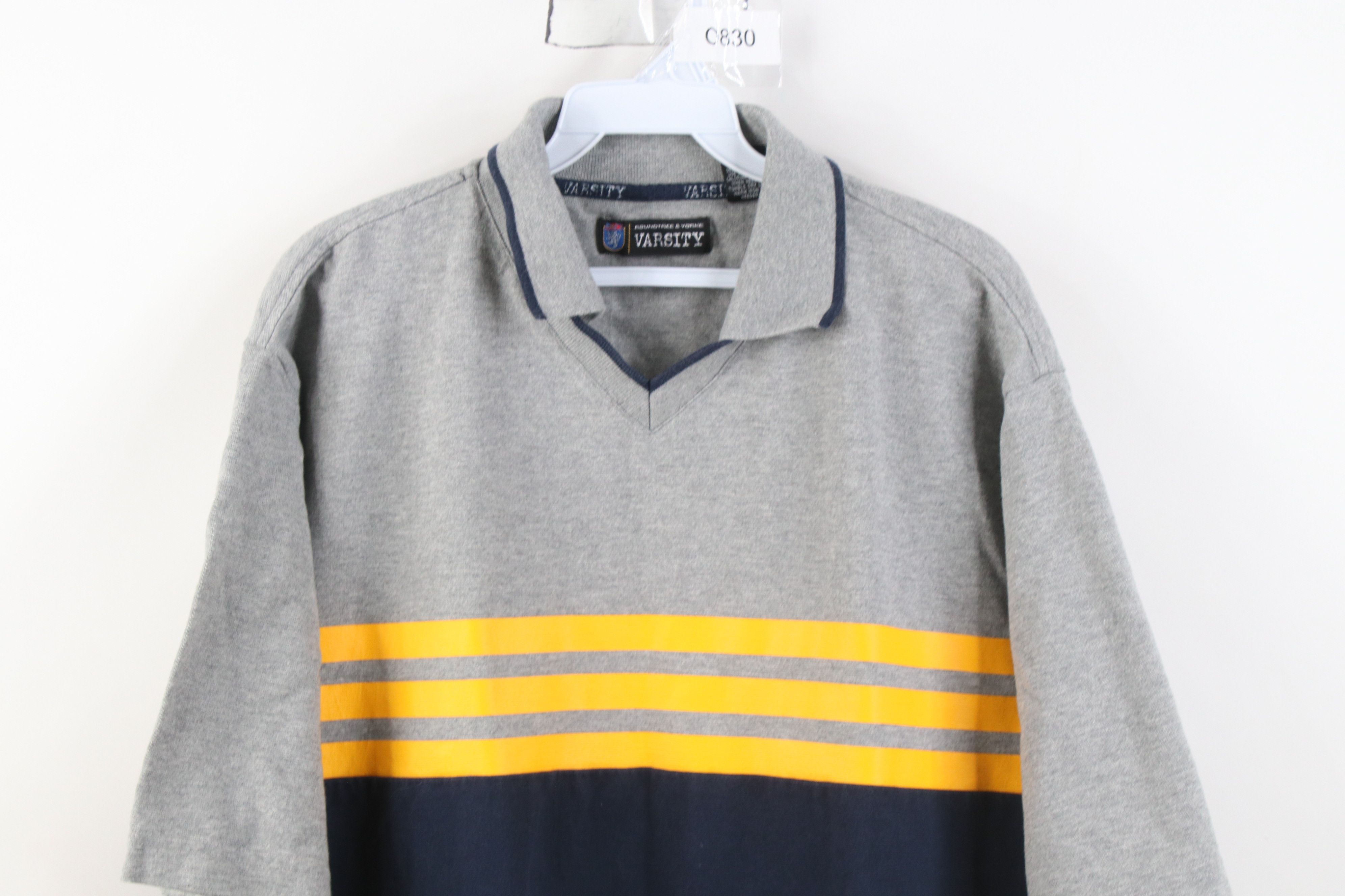 Vintage Vintage 90s Y2K Streetwear Collared Rugby Polo Shirt Size US L / EU 52-54 / 3 - 2 Thumbnail