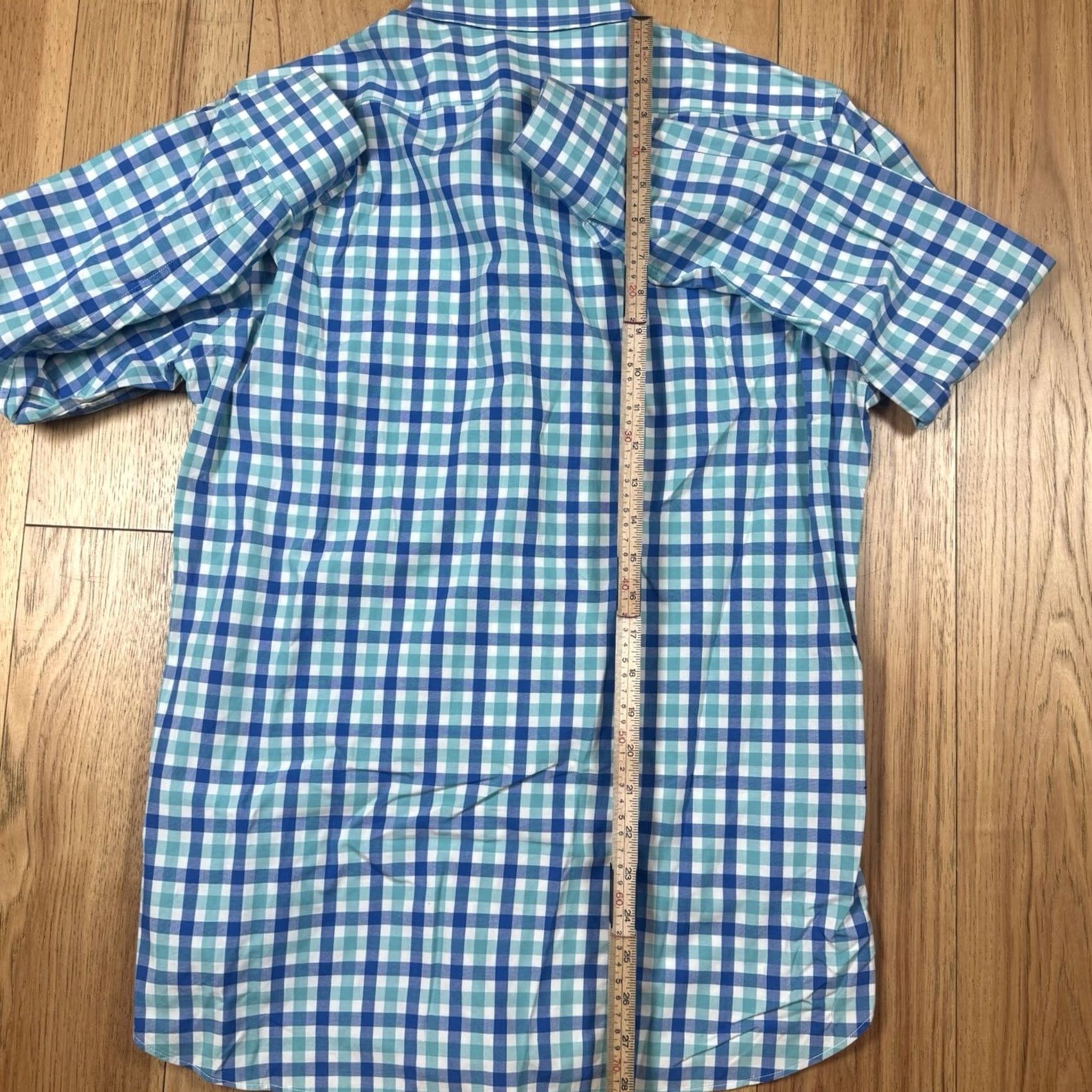 Bonobos Bonobos Button-Up Shirt Mens Small S Plaid Long Sleeve Lightweight Multicolor Size 36R - 6 Thumbnail