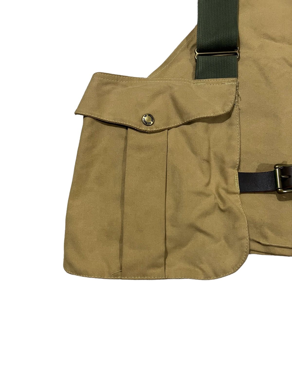 Filson RARE🔥OG Filson 🇺🇸 Tin Cloth Game Bag Waxed Vest Size ONE SIZE - 4 Thumbnail