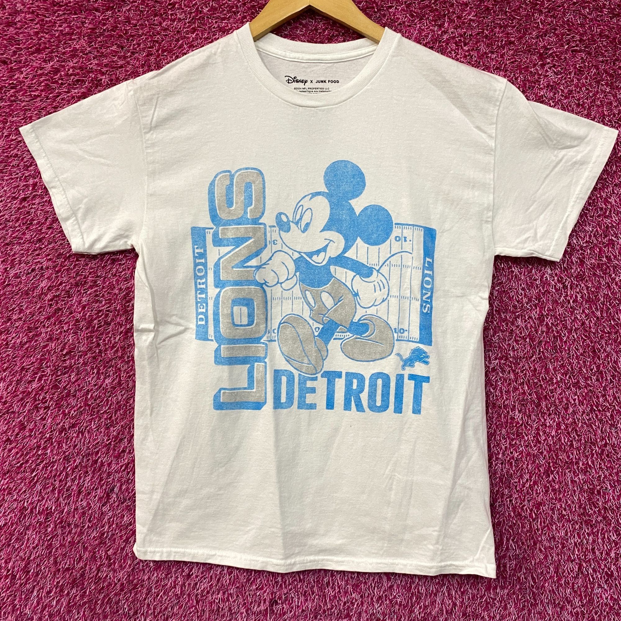 Disney Disney x Junk Food NFL Detroit Lions Mickey Mouse Field T-Sh Size US S / EU 44-46 / 1 - 1 Thumbnail