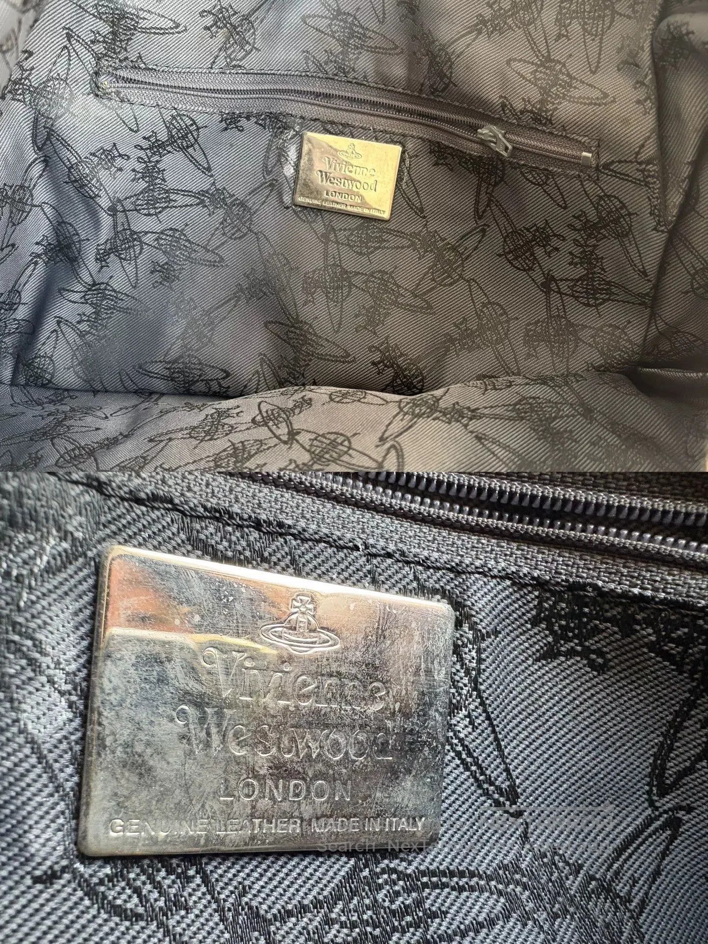 Vivienne Westwood Vivienne Westwood Vintage Orange Plaid Graffiti Handbag. Size ONE SIZE - 8 Thumbnail