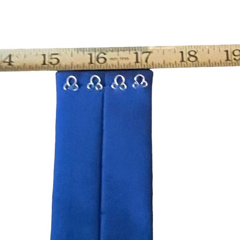 Other Handmade Blue canvas fabric pearl bridal belt Size ONE SIZE - 10 Thumbnail