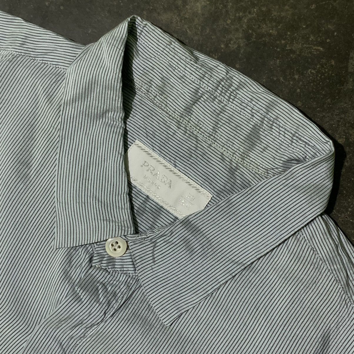 Prada PRADA button up stripe Size US M / EU 48-50 / 2 - 3 Thumbnail