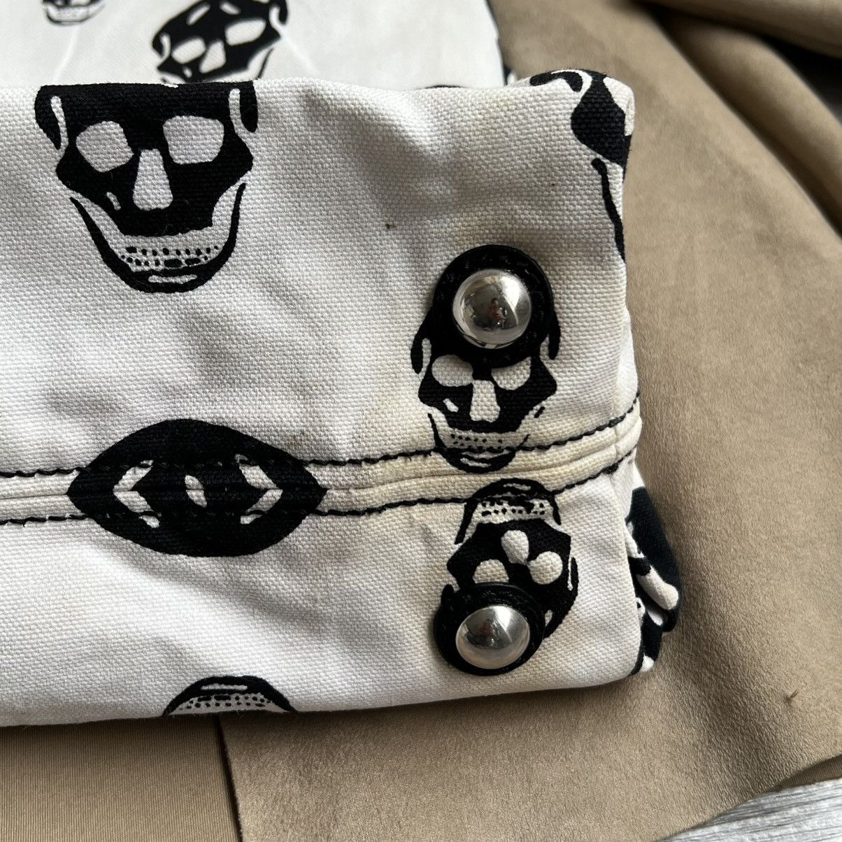 Alexander McQueen Authentic alexander mcqueen white skull tote bag Size ONE SIZE - 11 Thumbnail