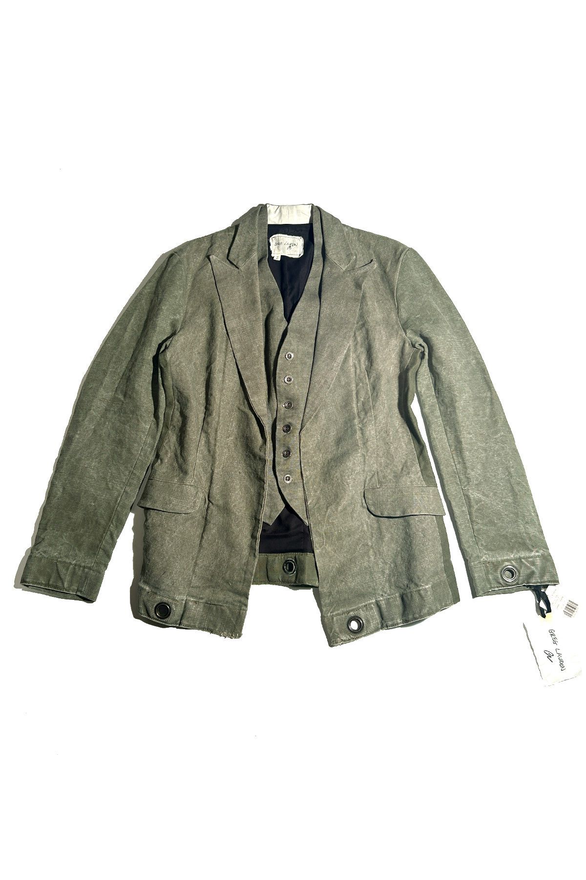 Greg Lauren GREG LAUREN MILITARY DUFFLE OLIVER JACKET Size US M / EU 48-50 / 2 - 1 Thumbnail