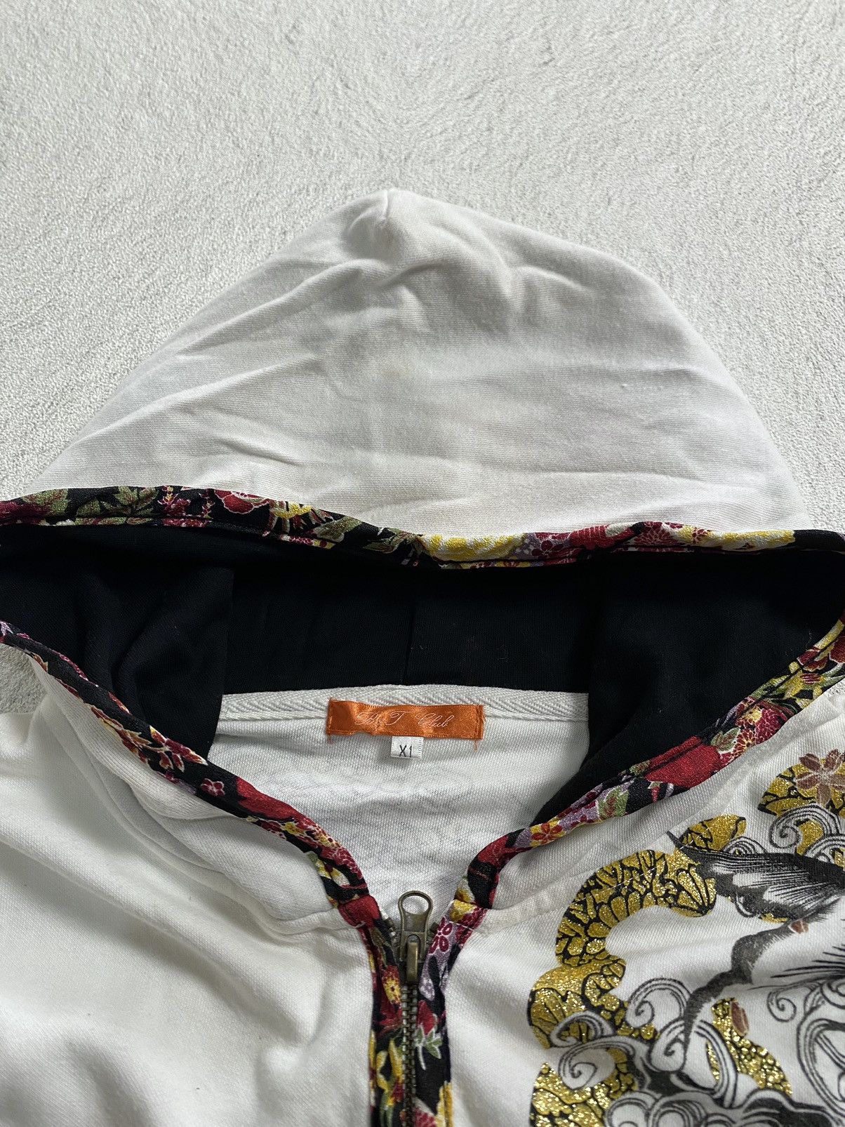 Japanese Brand Japanes B&T Club Koi Sukajan Hoodie Size US XL / EU 56 / 4 - 5 Thumbnail