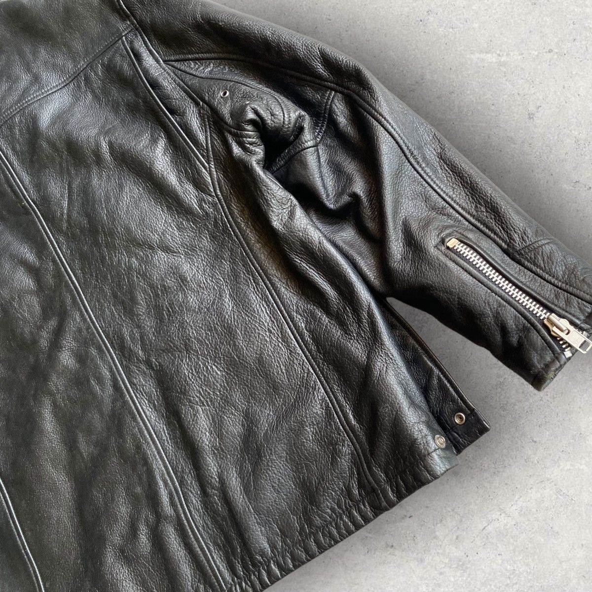 Neighborhood Fall00-01 Highway Patrol Leather Jacket Size US M / EU 48-50 / 2 - 6 Thumbnail