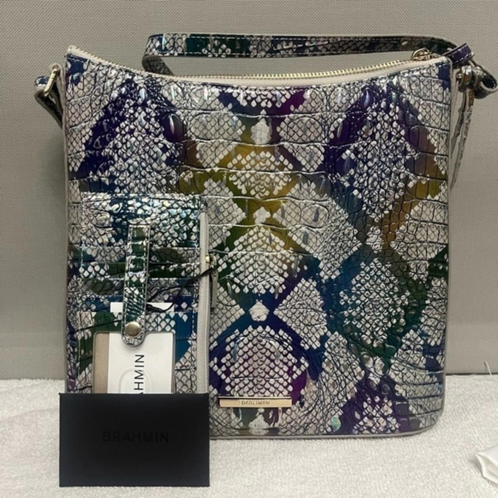BRAHMIN Brahmin Katie Spellbound Solid Melbourne With Card Wallet Size ONE SIZE - 1 Thumbnail