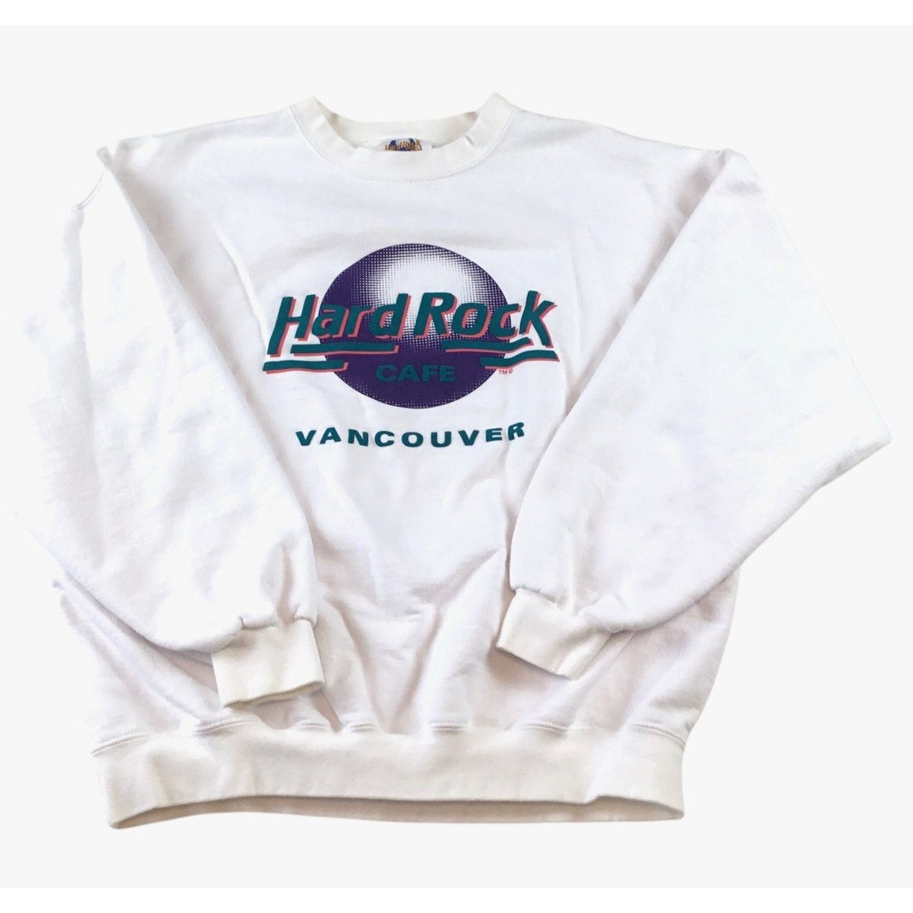 Hard Rock Cafe Hard Rock Cafe Canada Vancouver Sweatshirt White Classic M Size US M / EU 48-50 / 2 - 1 Thumbnail