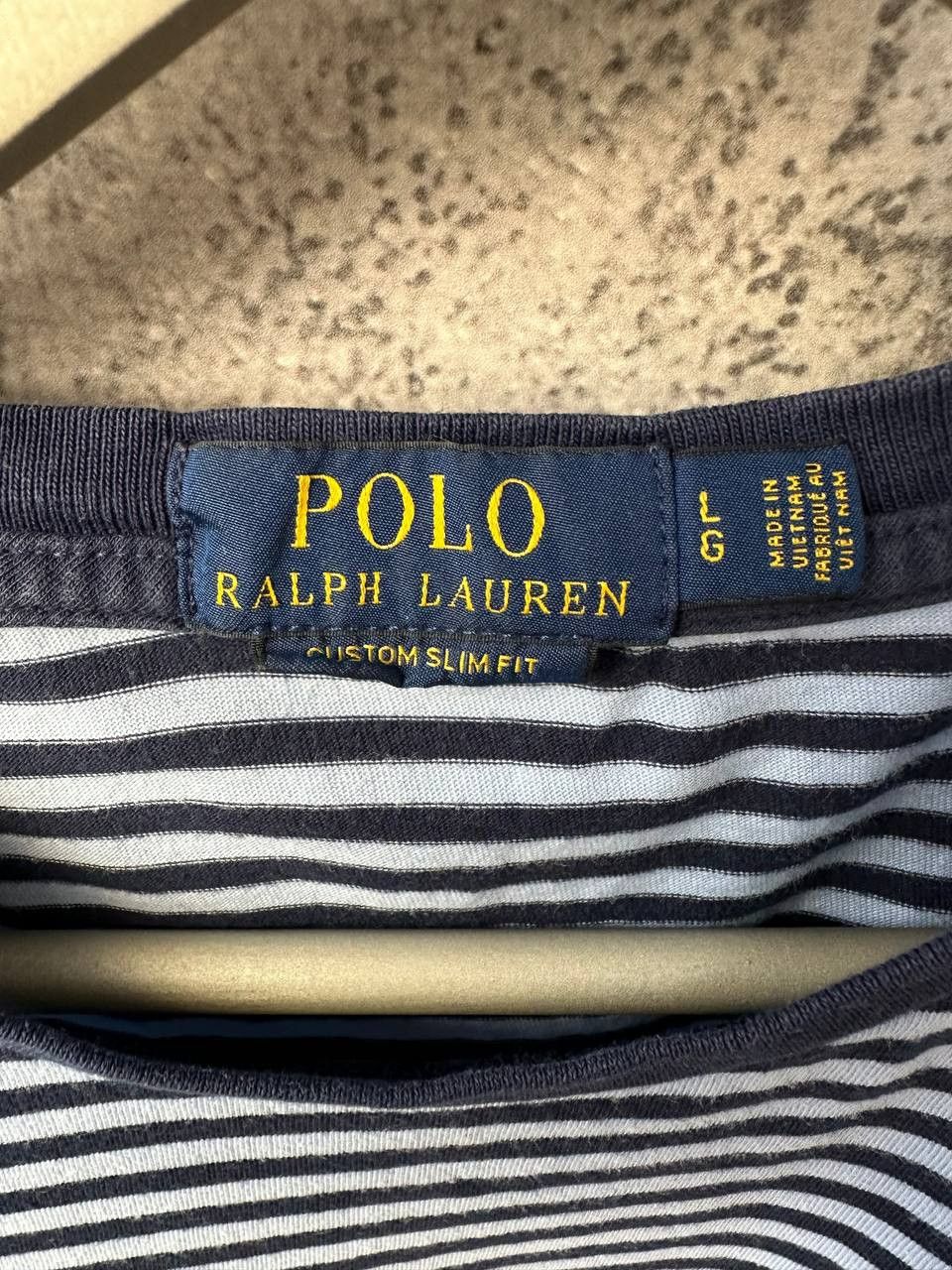 Polo Ralph Lauren Polo Ralph Lauren T-Shirt Striped Streetwear Custom Slim Fit Size US L / EU 52-54 / 3 - 8 Thumbnail