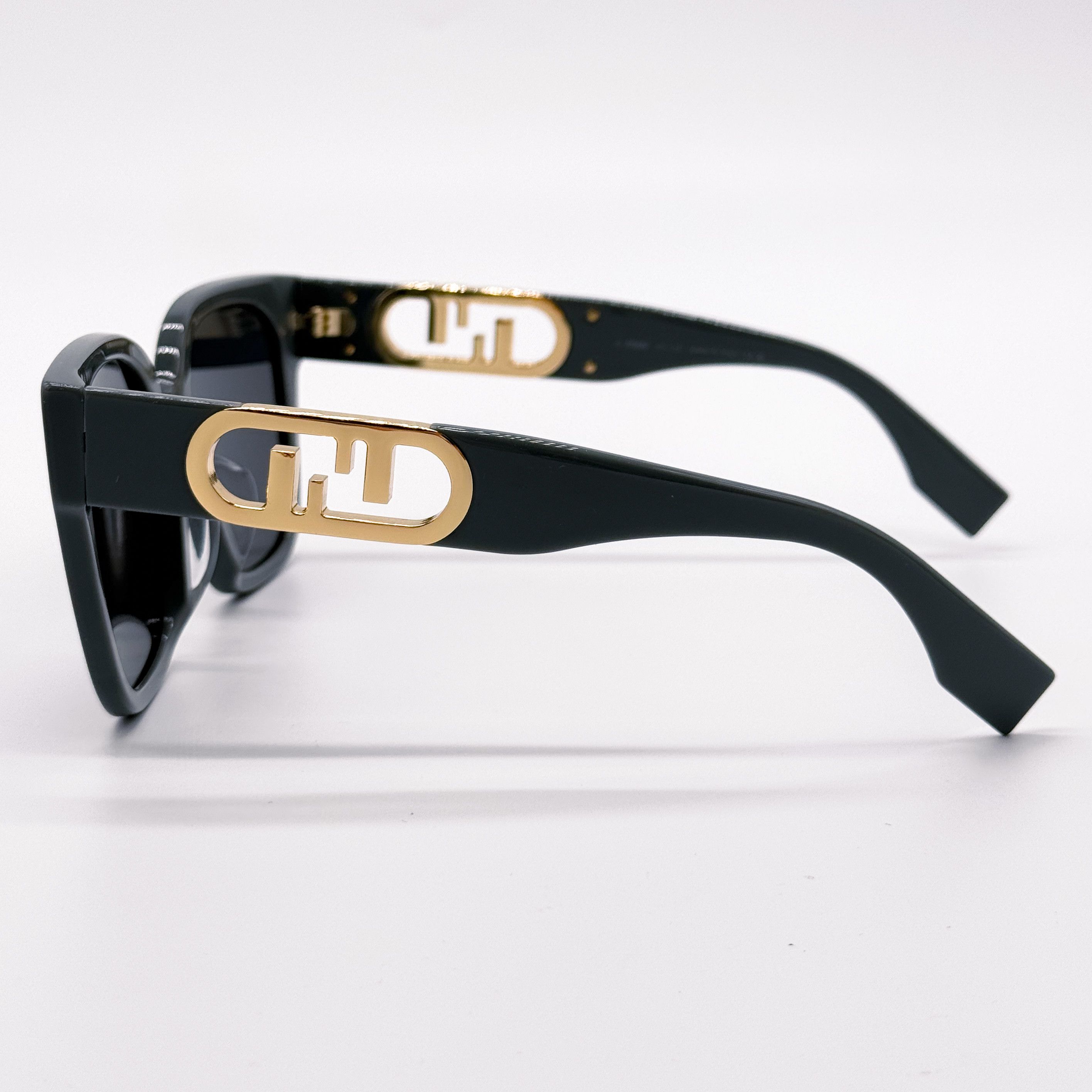 Fendi NEW FENDI FE40063F 20A GREY WOMEN SUNGLASSES FENDI Size ONE SIZE - 5 Thumbnail