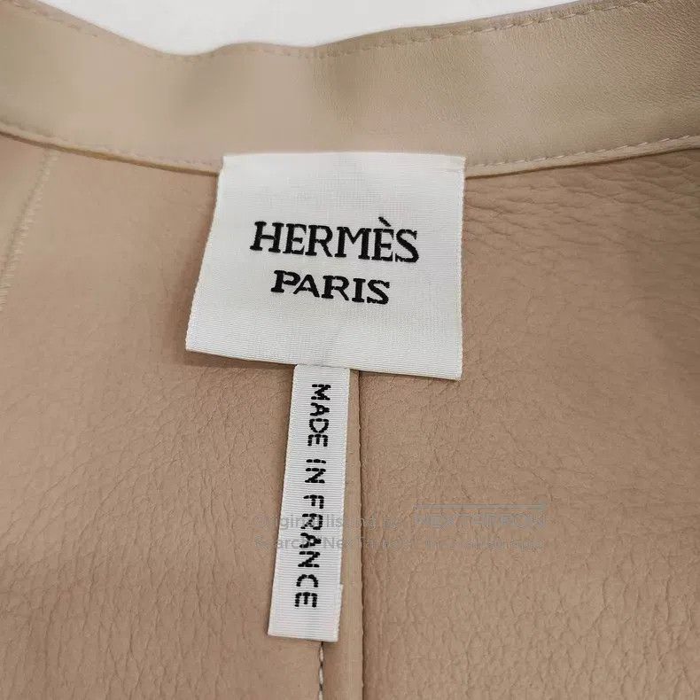 Hermes Hermes Light Pink Slim Fit Faux Fur Coat Size XS / US 0-2 / IT 36-38 - 5 Thumbnail
