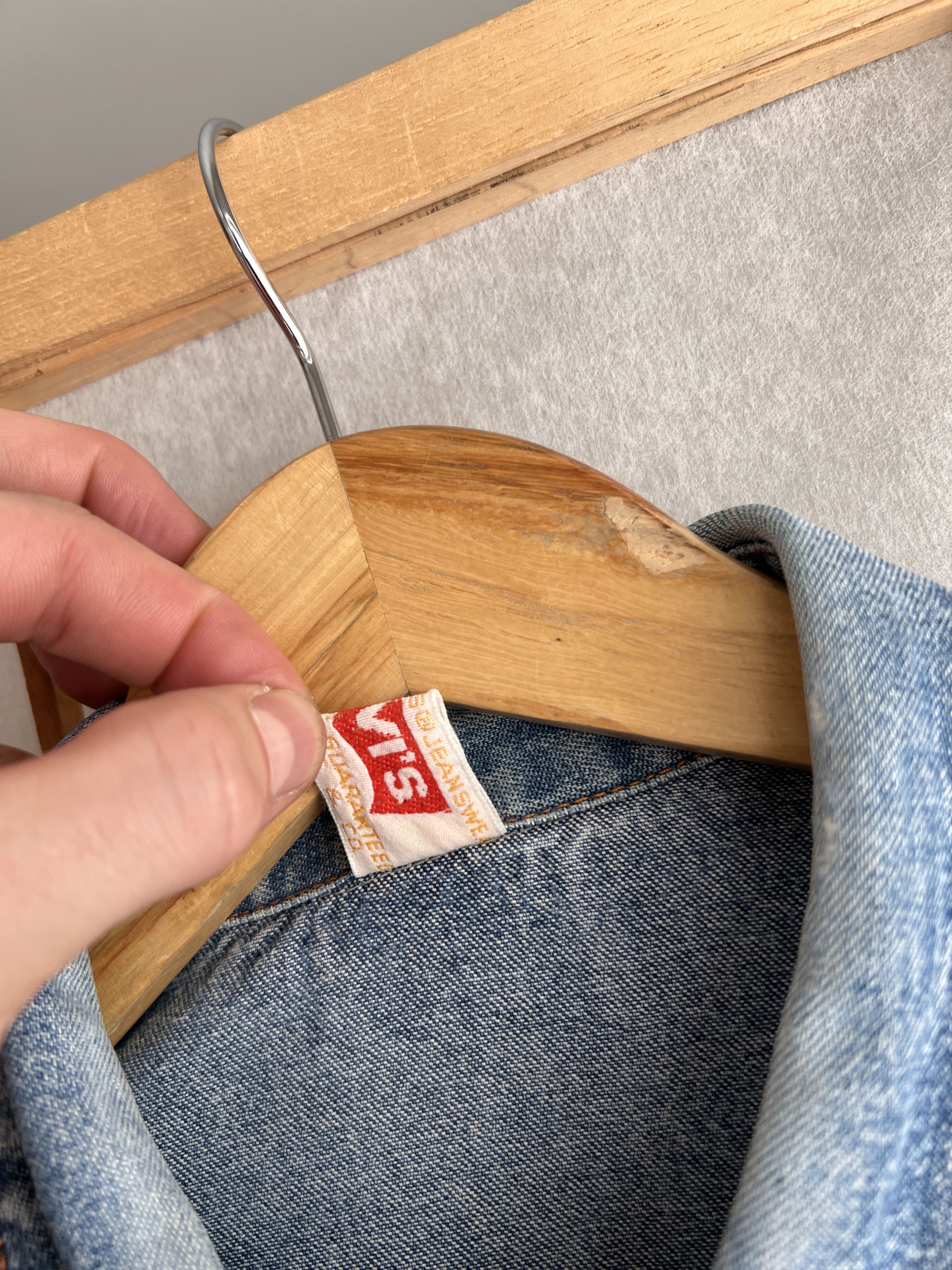 Levi's Vintage Clothing Archive 70s 80s Levis vintage orange tab western denim shirt Size US L / EU 52-54 / 3 - 10 Thumbnail