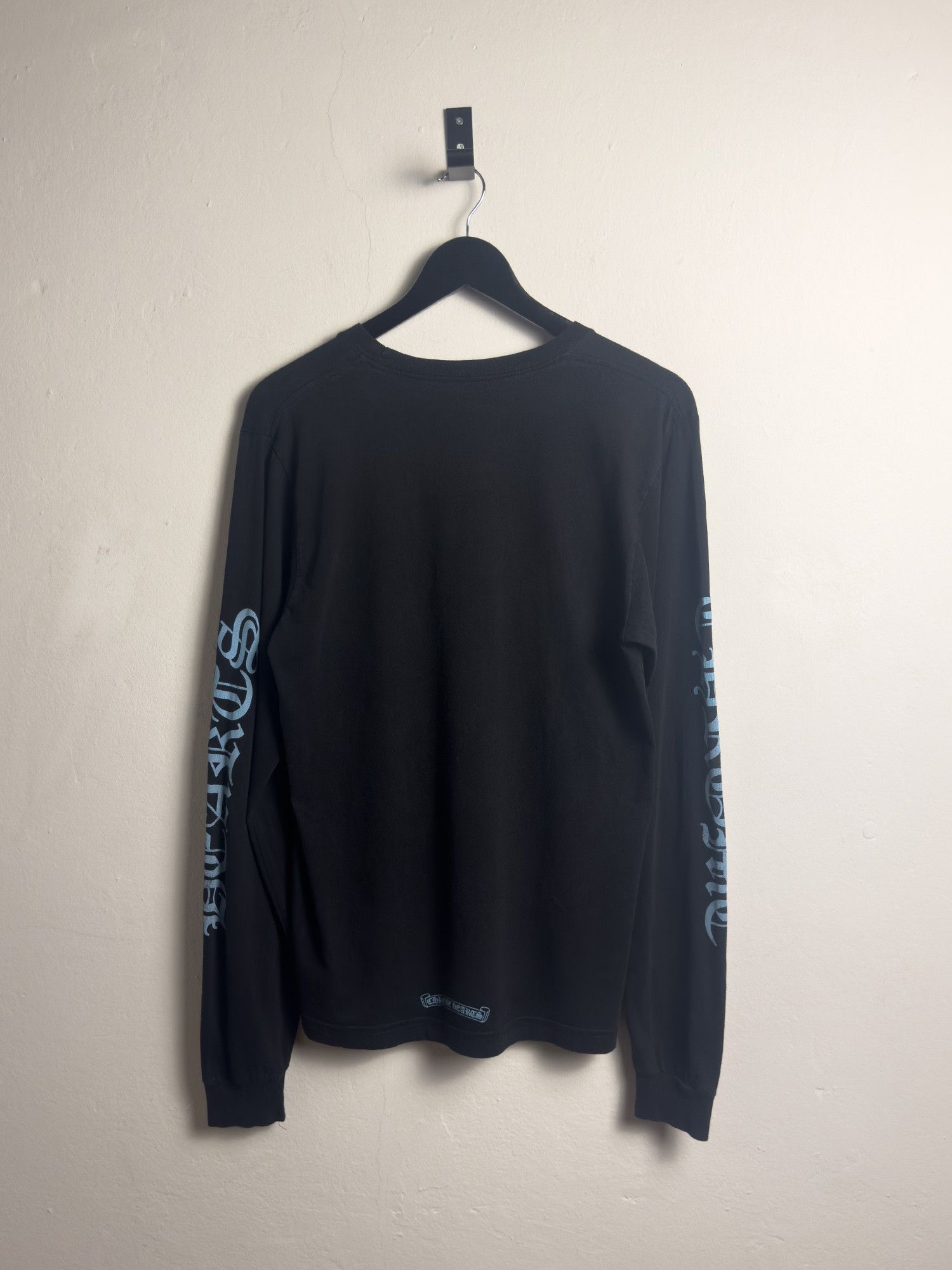Chrome Hearts Chrome Hearts Blue Script Long Sleeve Size US M / EU 48-50 / 2 - 2 Thumbnail
