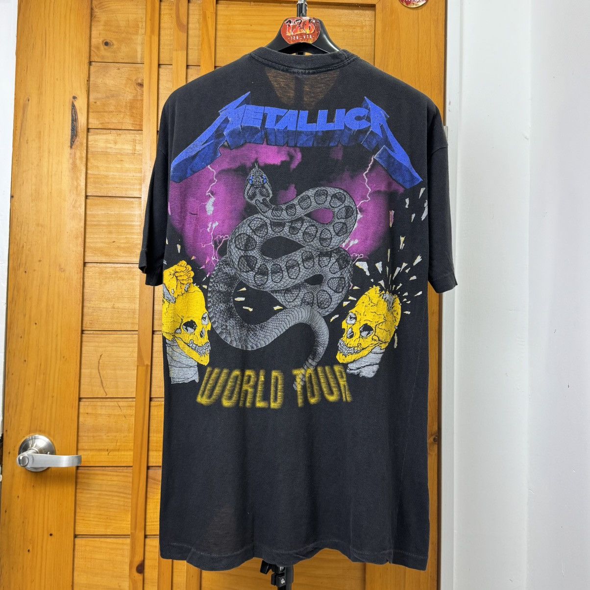 Metallica Metallica vintage shirt 90s Size US XL / EU 56 / 4 - 2 Thumbnail