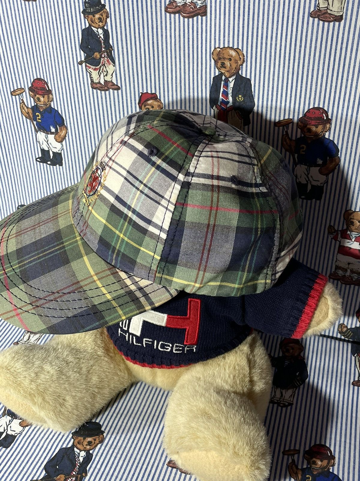 Tommy Hilfiger × Vintage Cap Tommy Hilfiger Lion Crest OG Vintage 90’s Size ONE SIZE - 10 Thumbnail