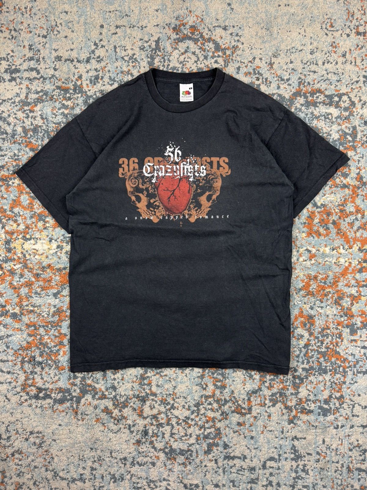 Band Tees × Vintage Vintage 00s 36 Crazyfits a snow capped romance graphic tee Size US M / EU 48-50 / 2 - 1 Thumbnail