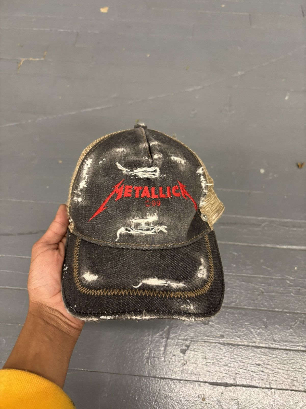 Metallica × Vintage Vintage Metallica hat Size ONE SIZE - 4 Thumbnail