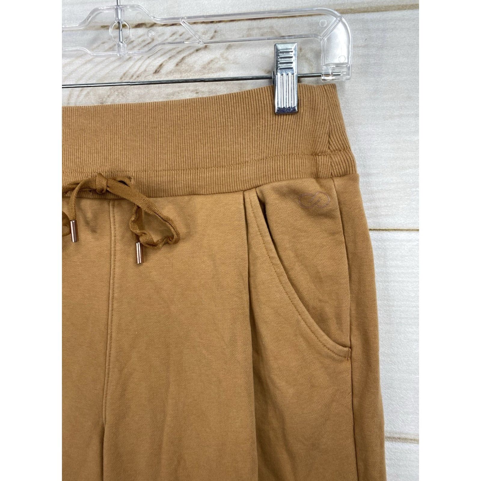 Vintage CALIA Womens S Jogger Pants Brown with Pockets Casual Activewear Size 28" / US 6 / IT 42 - 2 Thumbnail