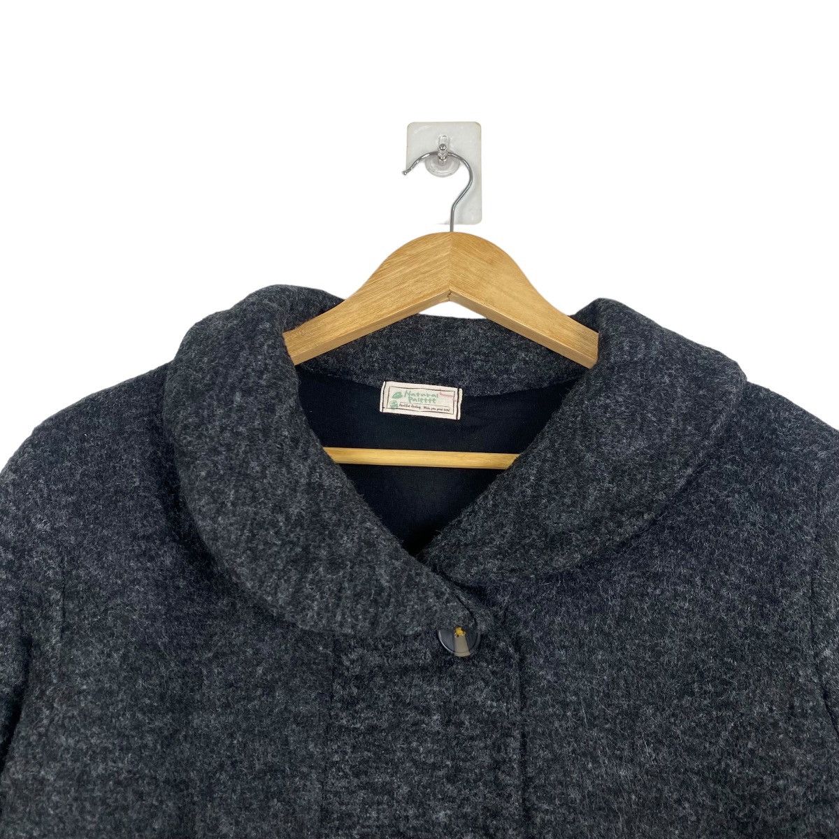 Harris Tweed × Japanese Brand Harris Tweed X Natural Paleete shawl collar wool jacket Size L / US 10 / IT 46 - 4 Thumbnail