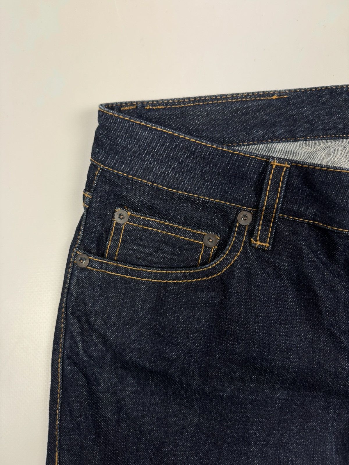 Blue Blanket Blue Blanket Japanese Selvage Denim Jeans Size US 28 / EU 44 - 6 Thumbnail