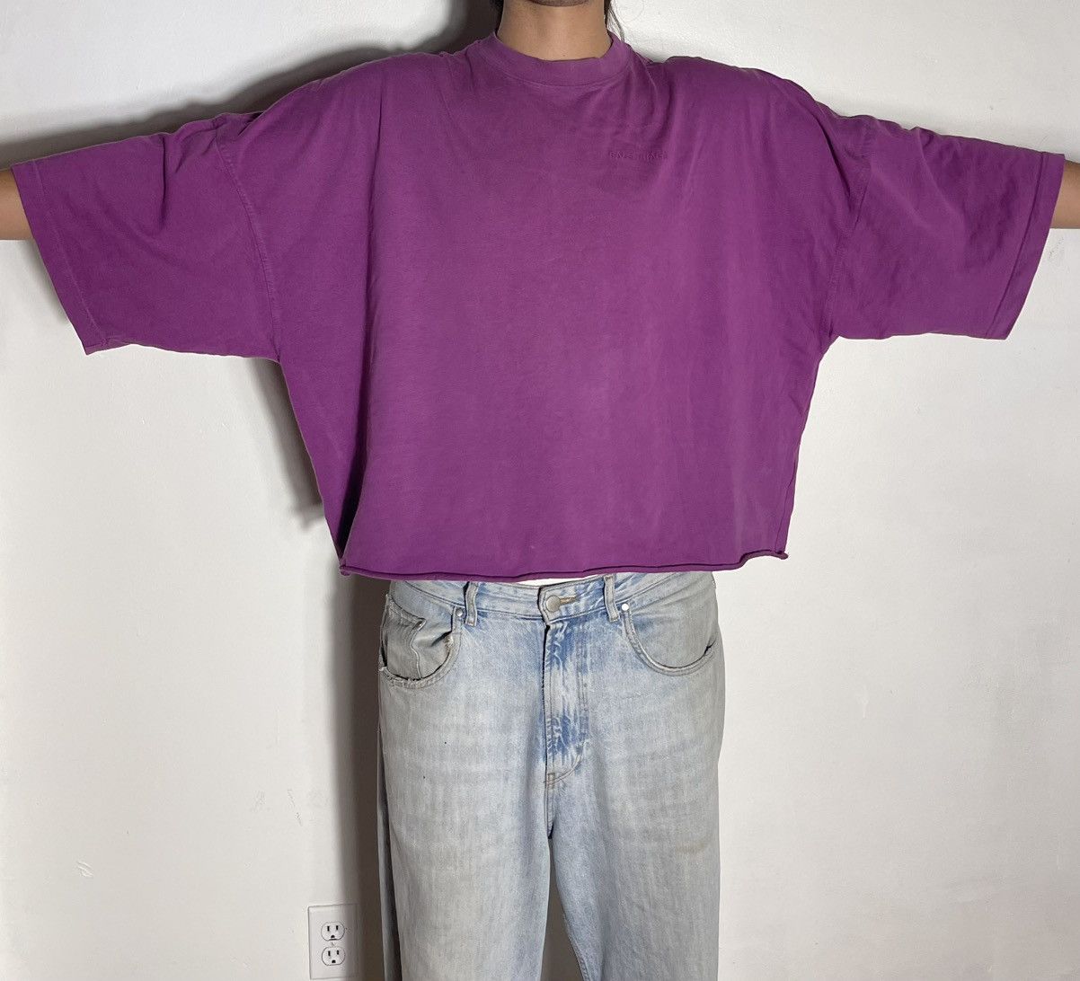 Balenciaga BALENCIAGA LOGO SHIRT Size US XXL / EU 58 / 5 - 3 Thumbnail
