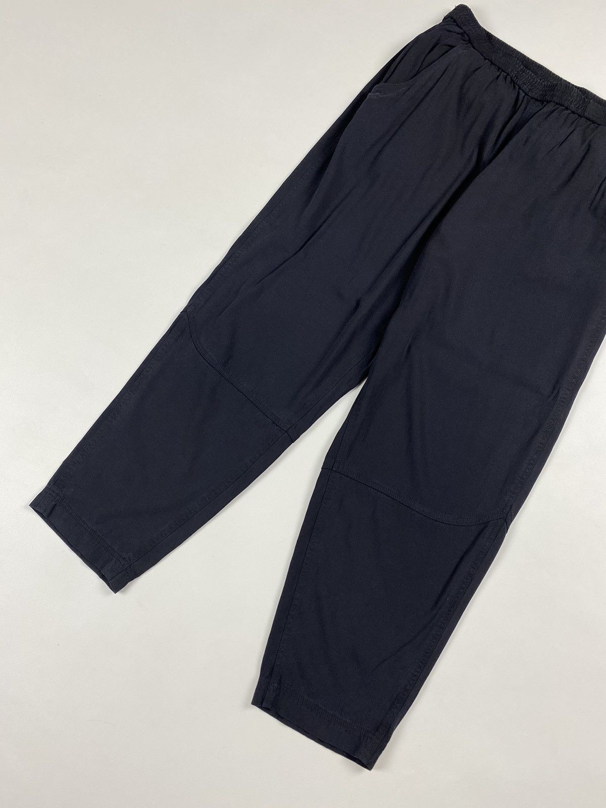 Designer × Helmut Lang Helmut Lang ladies viscose cropped pants trousers size ~ M Size 28" / US 6 / IT 42 - 3 Thumbnail