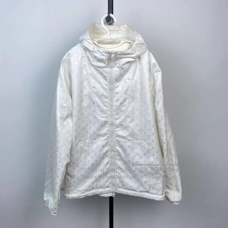 Louis Vuitton Louis Vuitton FW24 Pin Monogram Reversible Hooded Jacket Size US XL / EU 56 / 4 - 1 Thumbnail