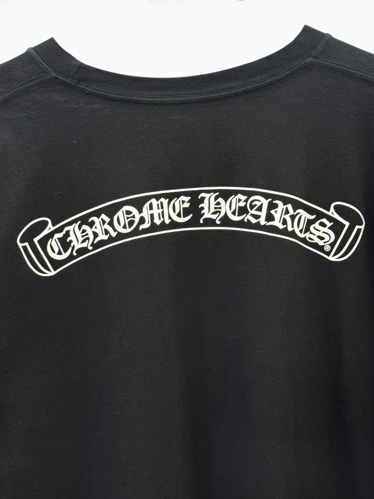 Chrome Hearts Chrome Hearts Black Scroll Long Sleeve Shirt Size US XXL / EU 58 / 5 - 6 Thumbnail