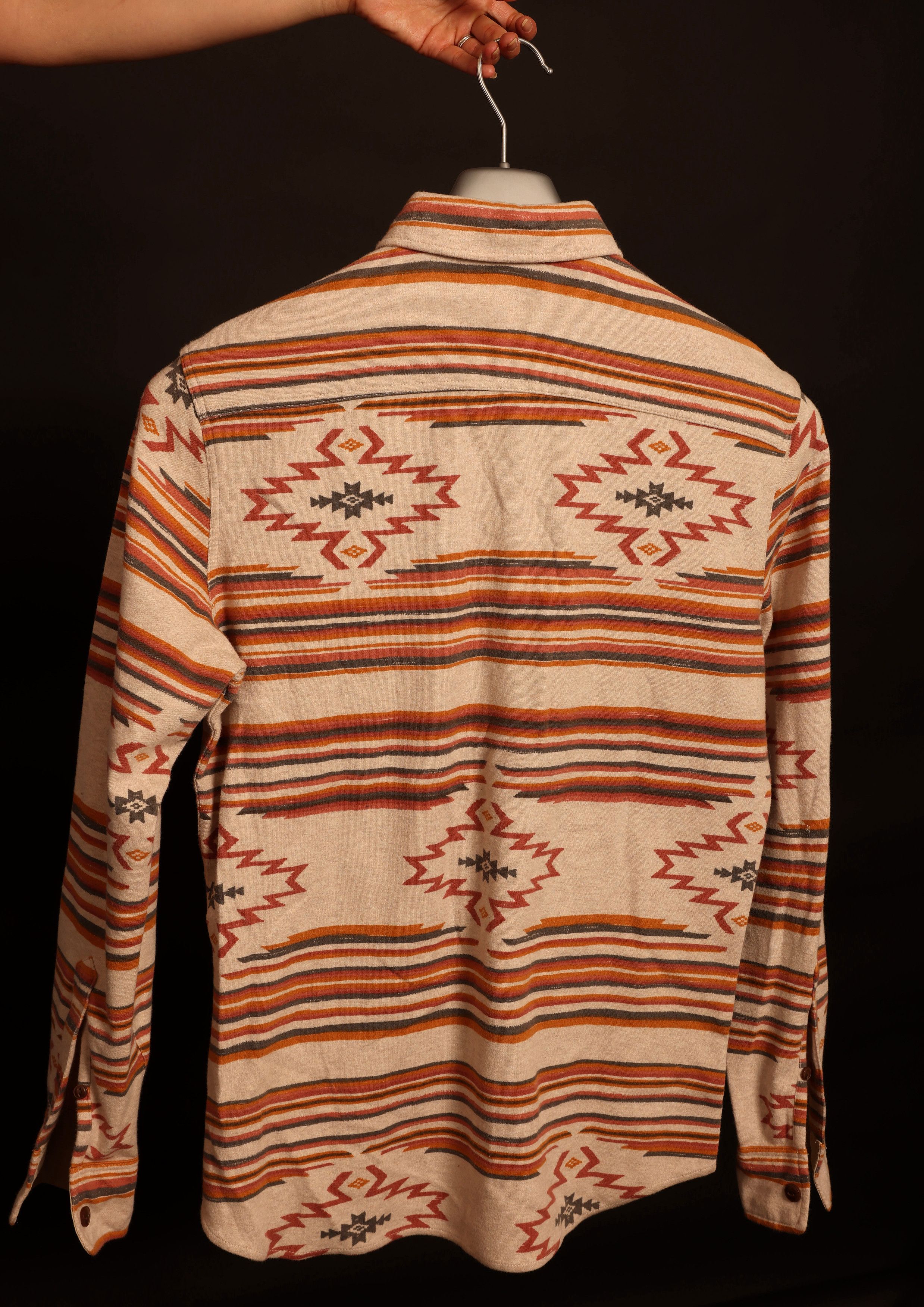 Faherty Faherty Good Feather Knit Alpine Shirt Button Aztec Size US S / EU 44-46 / 1 - 3 Thumbnail