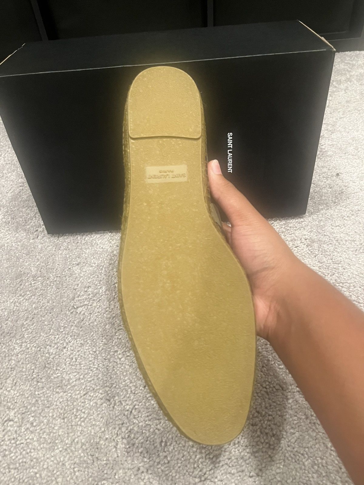Saint Laurent Paris Saint Laurent espadrille camoflague shoe Size US 11 / EU 44 - 6 Thumbnail