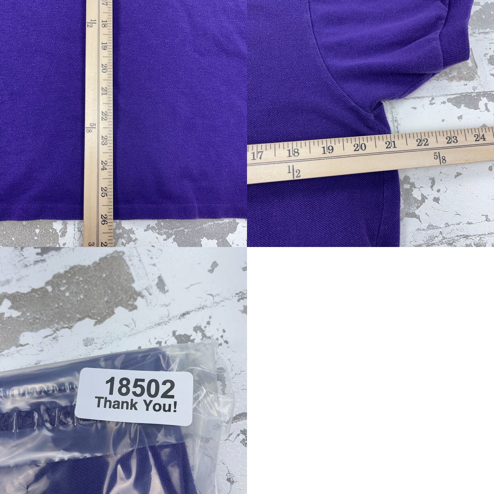 Polo Ralph Lauren VINTAGE Polo by Ralph Lauren Shirt Men S Purple RL Crown Logo 90s USA Rugby Size US S / EU 44-46 / 1 - 8 Thumbnail