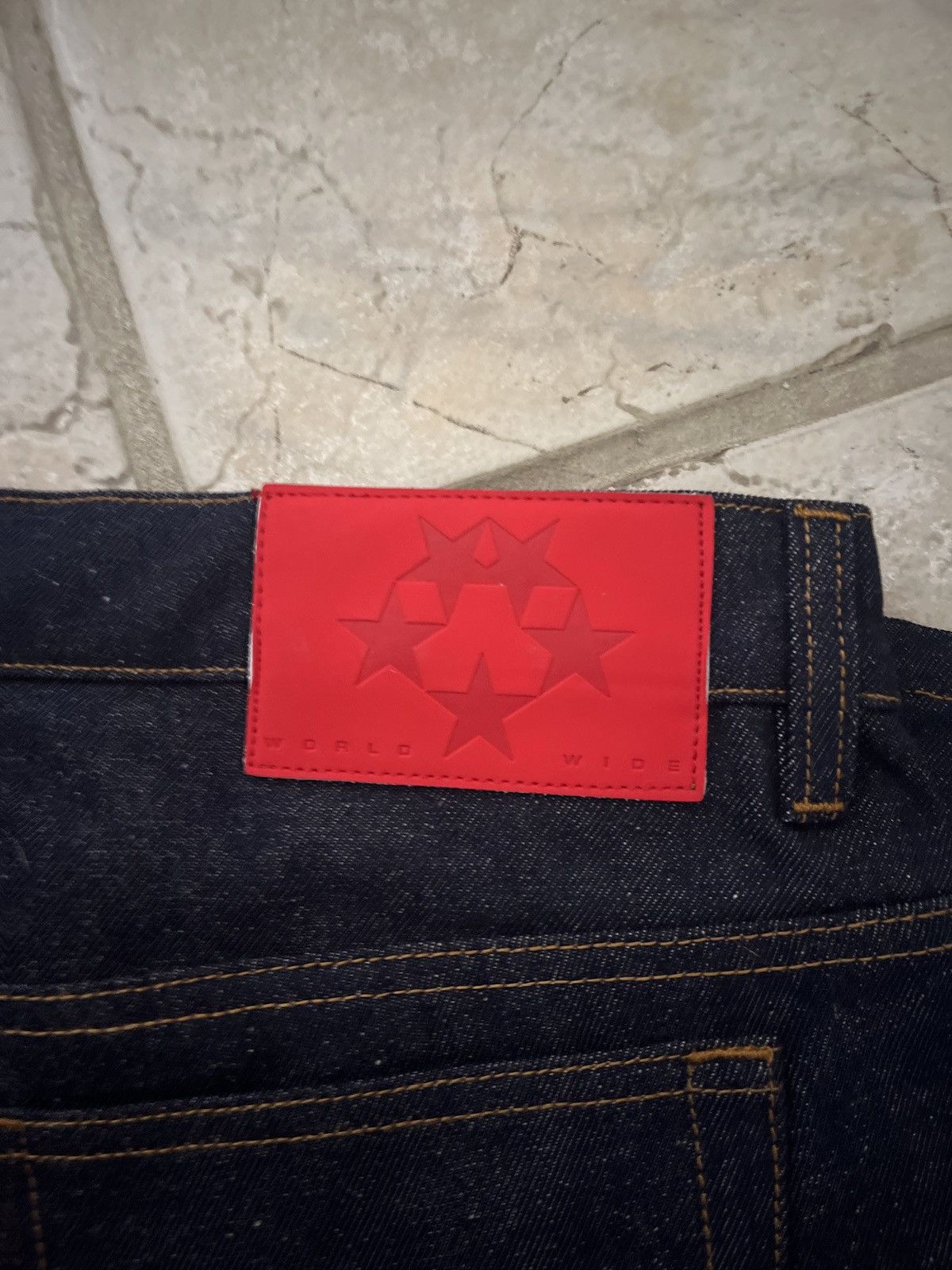 Sp5der Sp5der Raw Denim Jeans Size US 34 / EU 50 - 3 Thumbnail